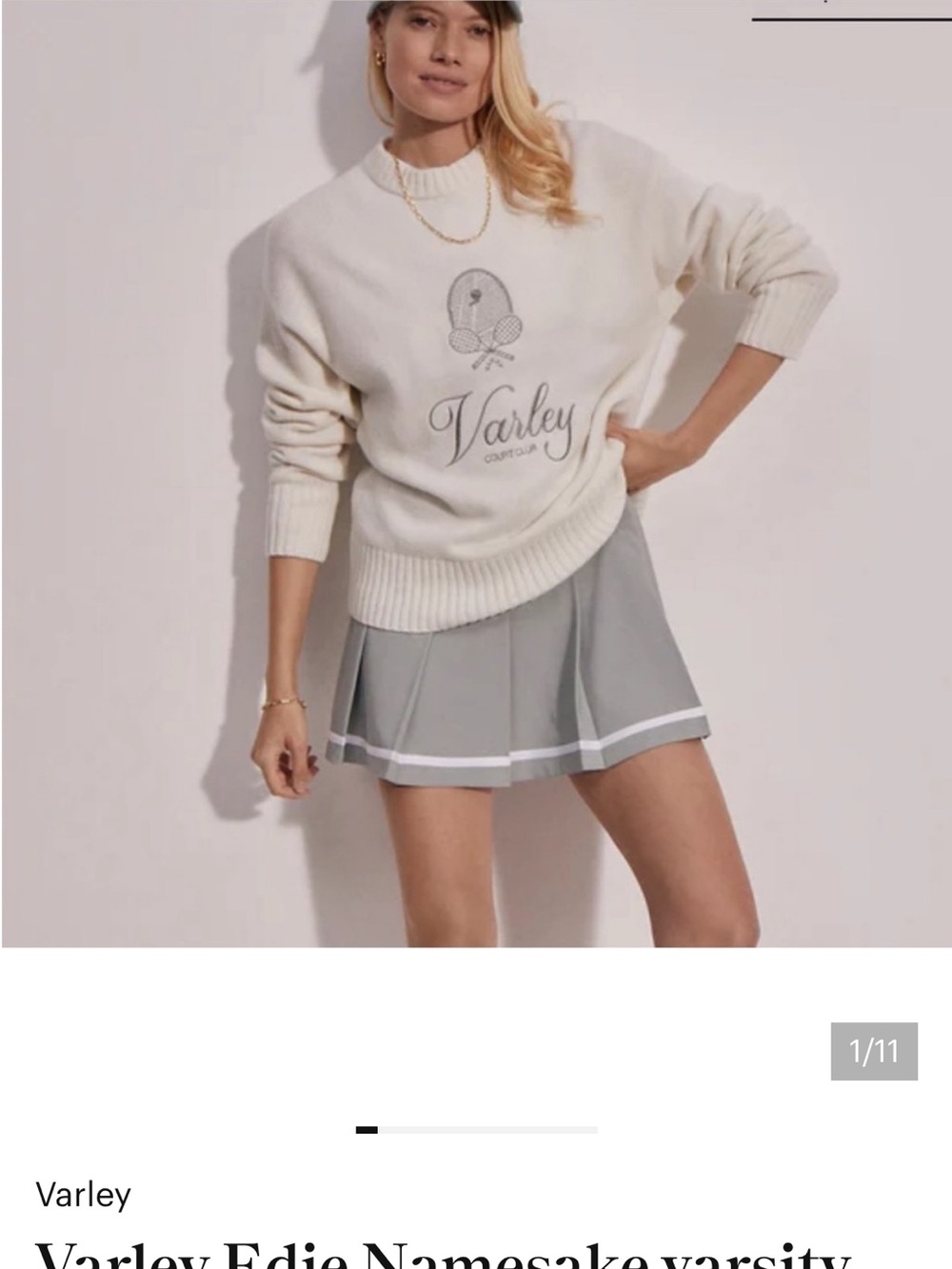 Varley Tennis Sweater